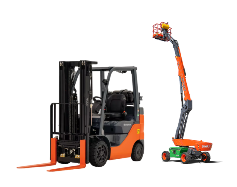 equipment forklift and boom lift buy image 1